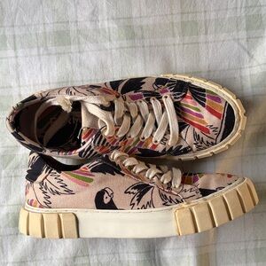 Farm Río Colorful Canvas High-Top Sneakers